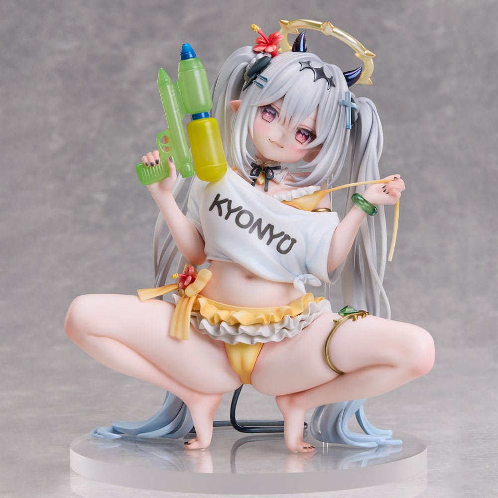 Original Character PVC Statue 1/6 Silver-Haired Girl Illustrated by Chihiro 18 cm Scalefiguren Yokina