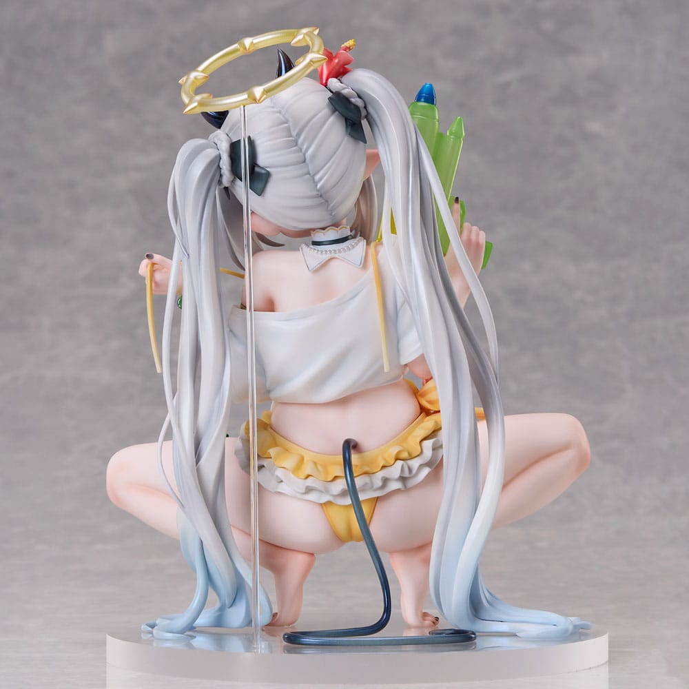 Original Character PVC Statue 1/6 Silver-Haired Girl Illustrated by Chihiro 18 cm Scalefiguren Yokina