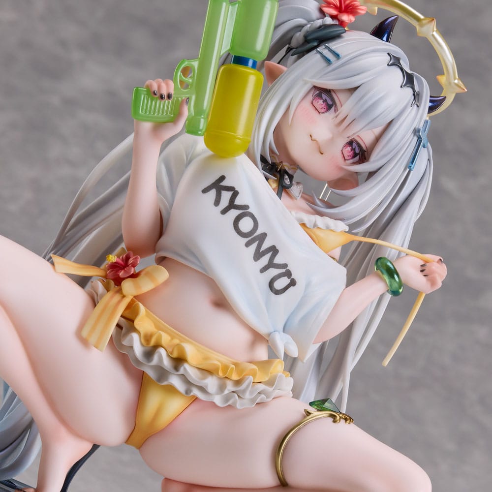 Original Character PVC Statue 1/6 Silver-Haired Girl Illustrated by Chihiro 18 cm Scalefiguren Yokina
