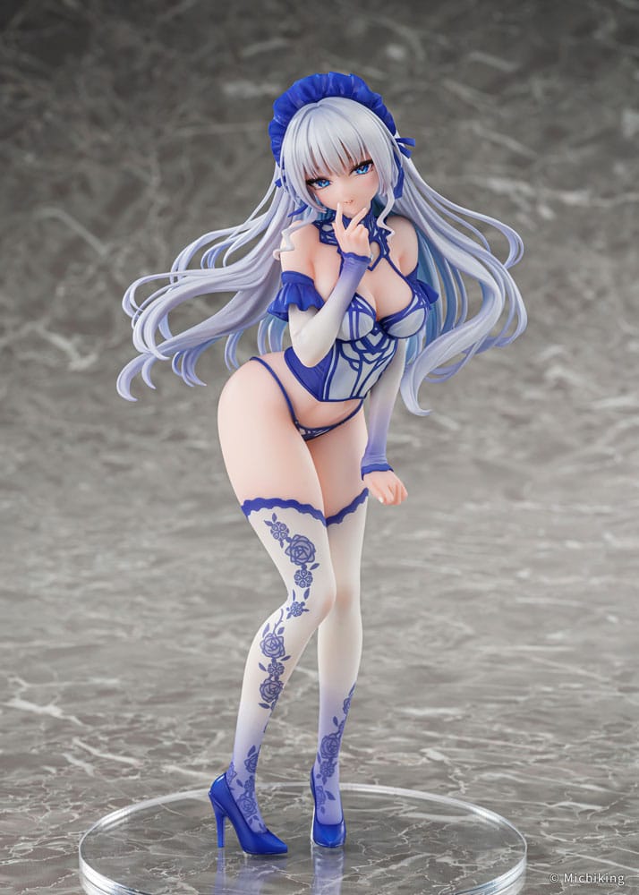 Original Character PVC Statue 1/6 Shion Blue Butterfly Illustration by Michiking 27 cm Hentai Yokina