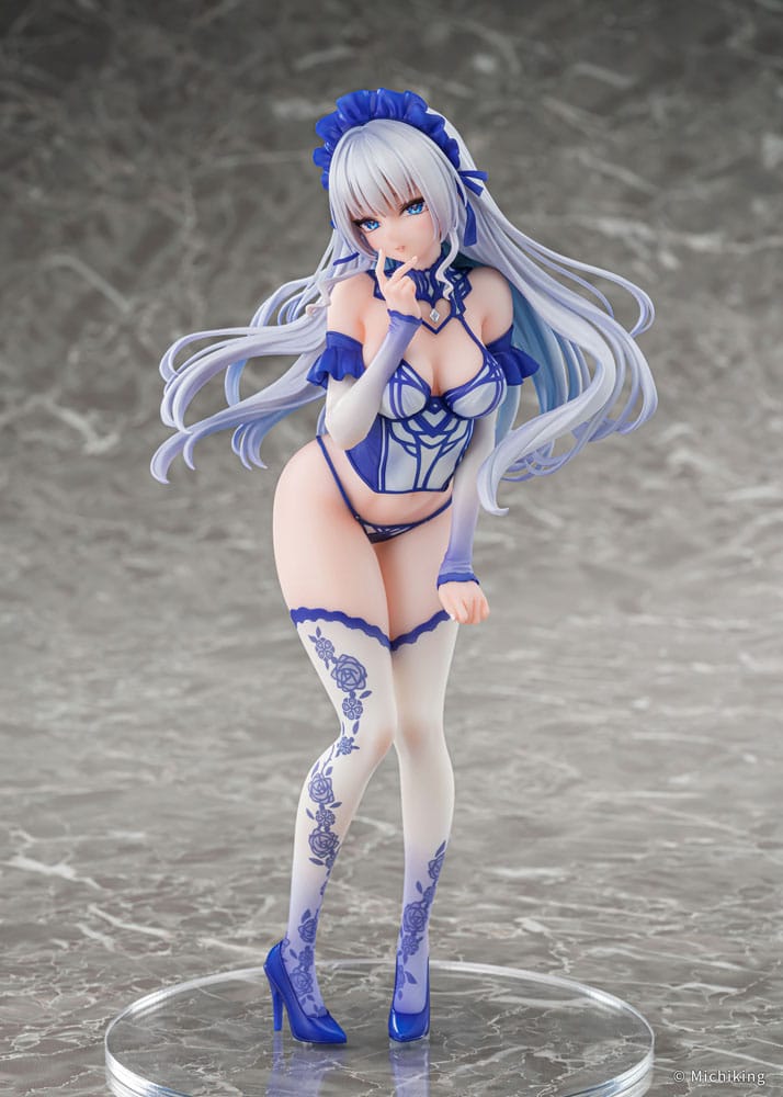 Original Character PVC Statue 1/6 Shion Blue Butterfly Illustration by Michiking 27 cm Hentai Yokina