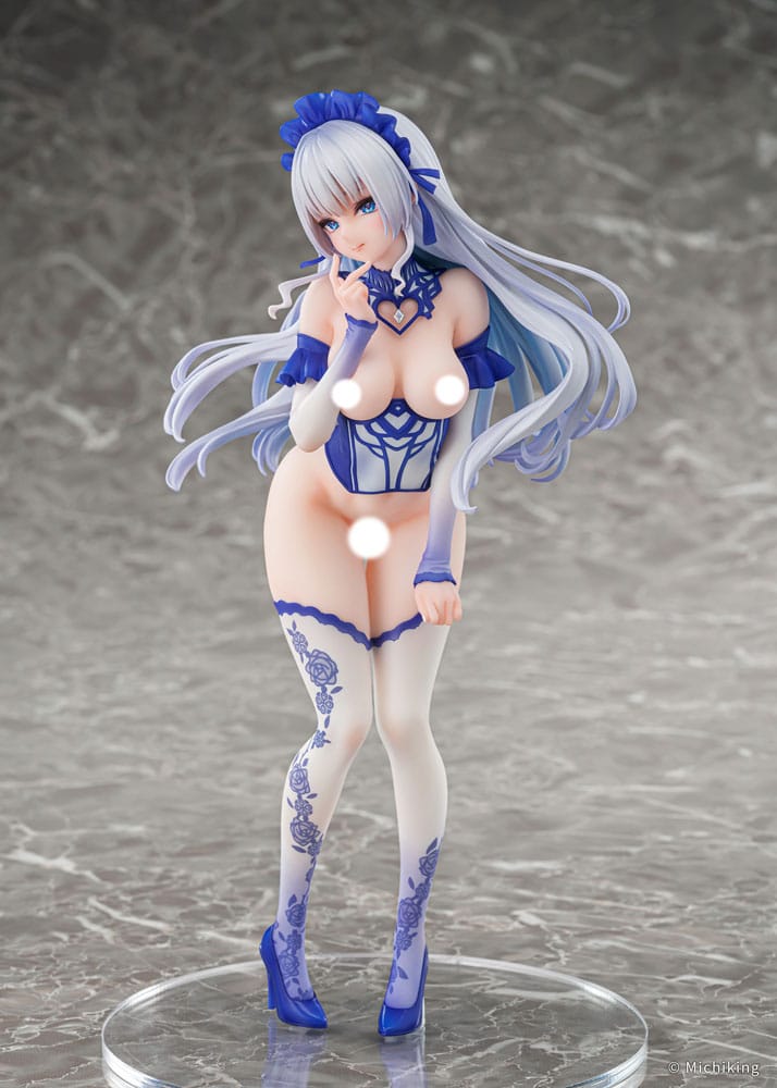 Original Character PVC Statue 1/6 Shion Blue Butterfly Illustration by Michiking 27 cm Hentai Yokina