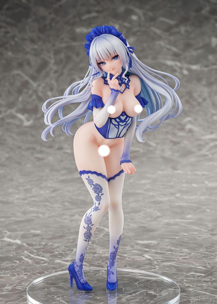 Original Character PVC Statue 1/6 Shion Blue Butterfly Illustration by Michiking 27 cm Hentai Yokina