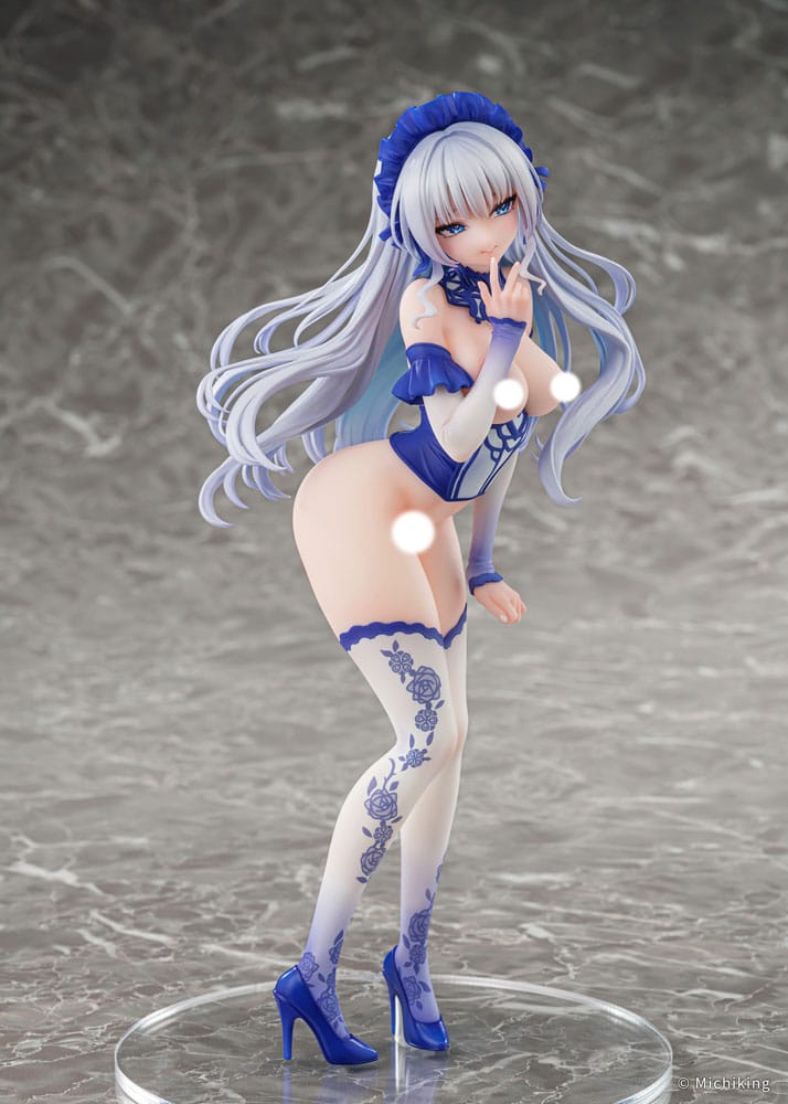 Original Character PVC Statue 1/6 Shion Blue Butterfly Illustration by Michiking 27 cm Hentai Yokina