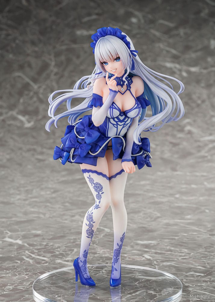 Original Character PVC Statue 1/6 Shion Blue Butterfly Illustration by Michiking 27 cm Hentai Yokina