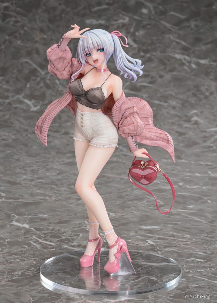 Original Character PVC Statue 1/6 Shion Passion Pink Illustration by Michiking 27 cm Hentai Yokina