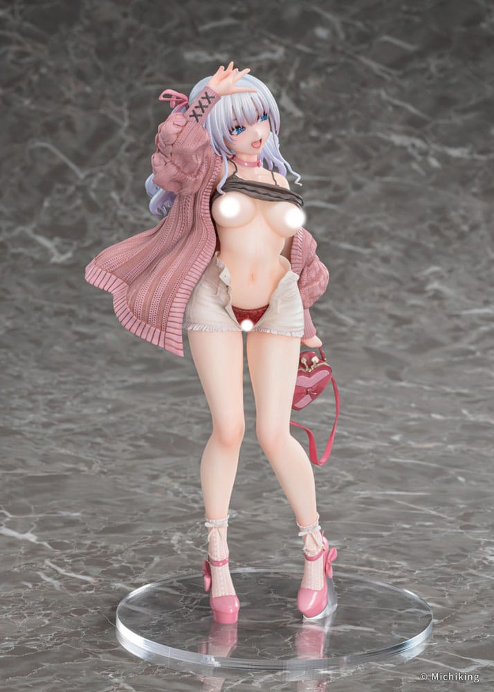 Original Character PVC Statue 1/6 Shion Passion Pink Illustration by Michiking 27 cm Hentai Yokina