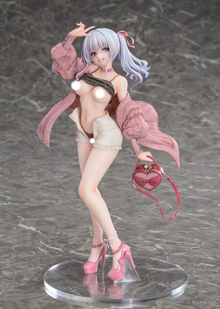 Original Character PVC Statue 1/6 Shion Passion Pink Illustration by Michiking 27 cm Hentai Yokina