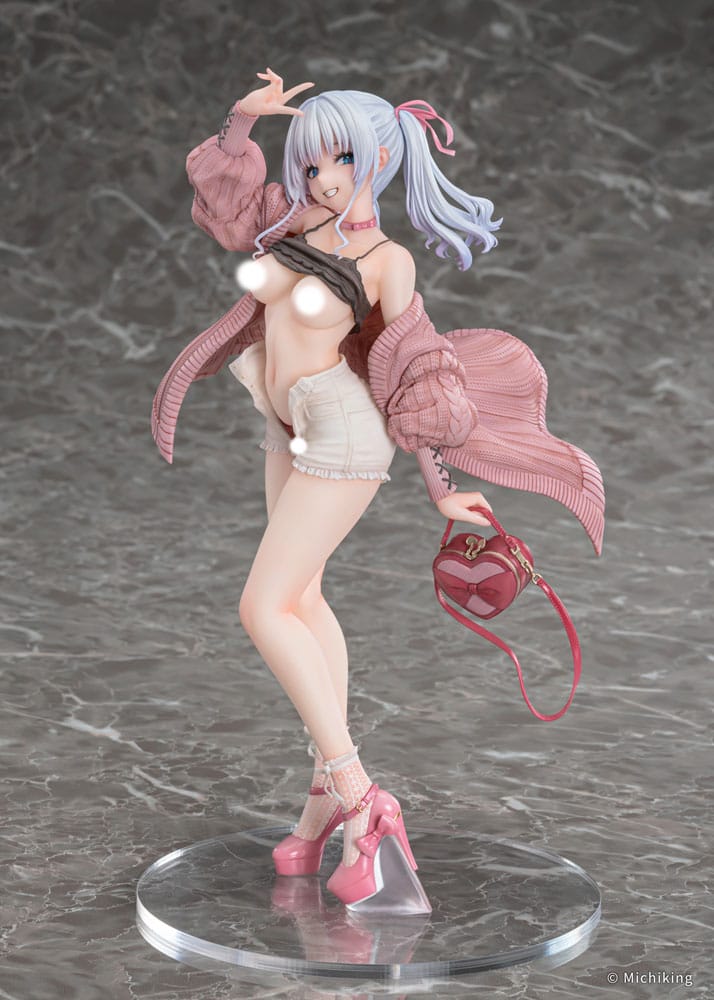 Original Character PVC Statue 1/6 Shion Passion Pink Illustration by Michiking 27 cm Hentai Yokina