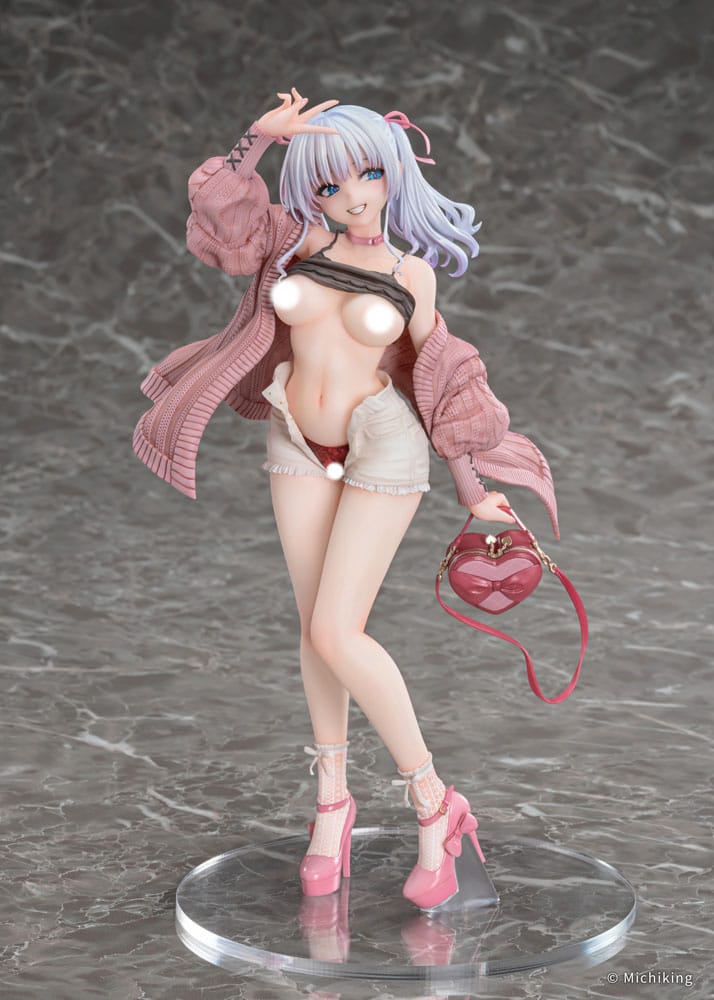 Original Character PVC Statue 1/6 Shion Passion Pink Illustration by Michiking 27 cm Hentai Yokina