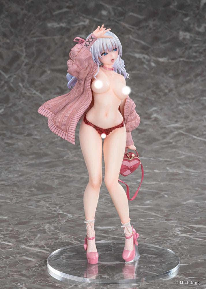 Original Character PVC Statue 1/6 Shion Passion Pink Illustration by Michiking 27 cm Hentai Yokina