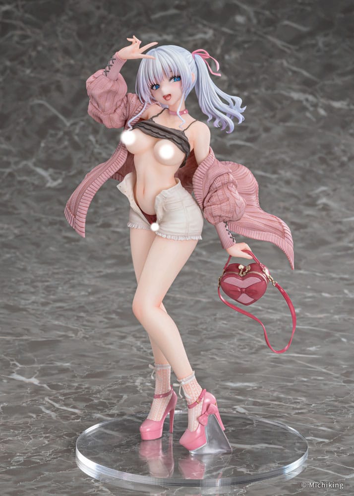 Original Character PVC Statue 1/6 Shion Passion Pink Illustration by Michiking 27 cm Hentai Yokina