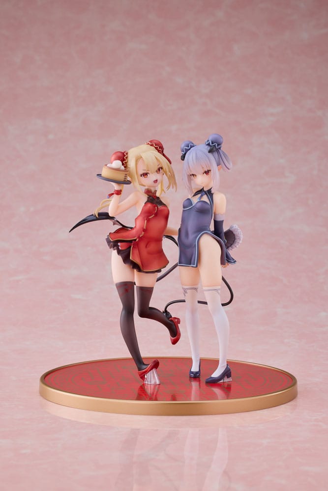 Original Character PVC Statuen 1/8 Tamano Kedama Tiffany & Chloe 16 cm Hentai Yokina