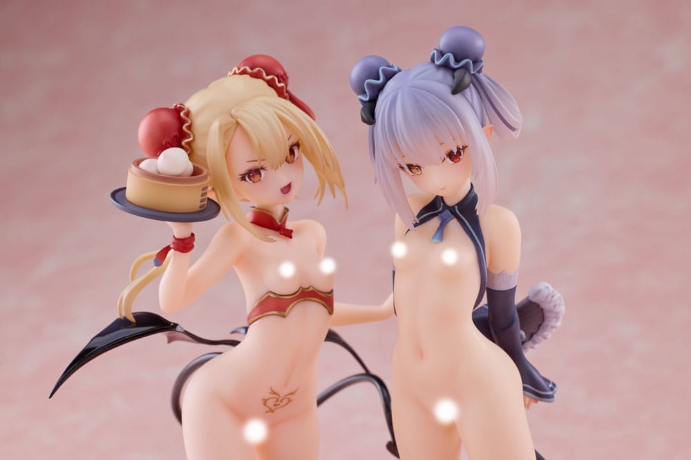 Original Character PVC Statuen 1/8 Tamano Kedama Tiffany & Chloe 16 cm Hentai Yokina