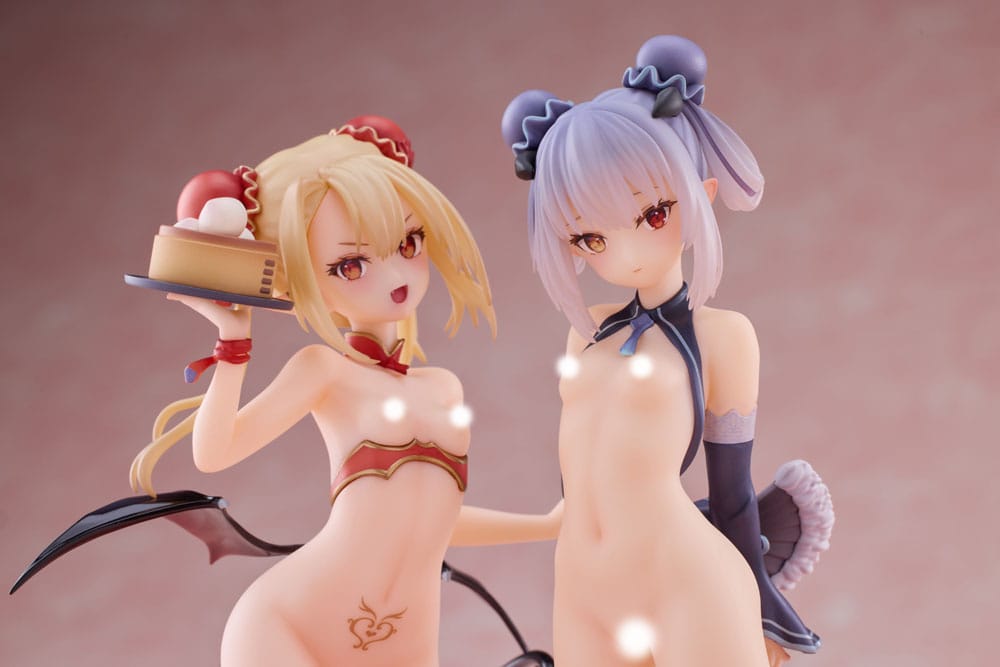 Original Character PVC Statuen 1/8 Tamano Kedama Tiffany & Chloe 16 cm Hentai Yokina