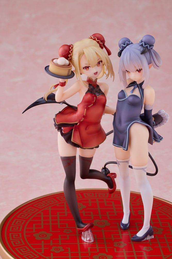 Original Character PVC Statuen 1/8 Tamano Kedama Tiffany & Chloe 16 cm Hentai Yokina