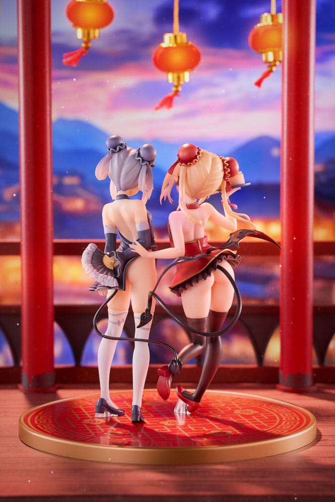 Original Character PVC Statuen 1/8 Tamano Kedama Tiffany & Chloe 16 cm Hentai Yokina