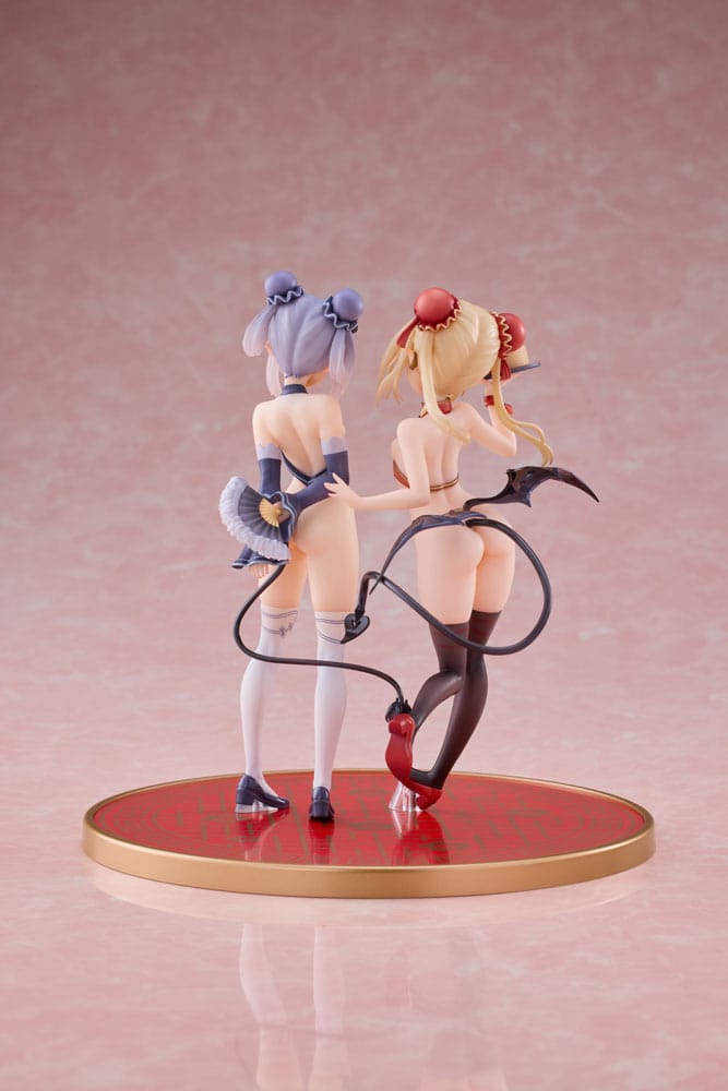 Original Character PVC Statuen 1/8 Tamano Kedama Tiffany & Chloe 16 cm Hentai Yokina