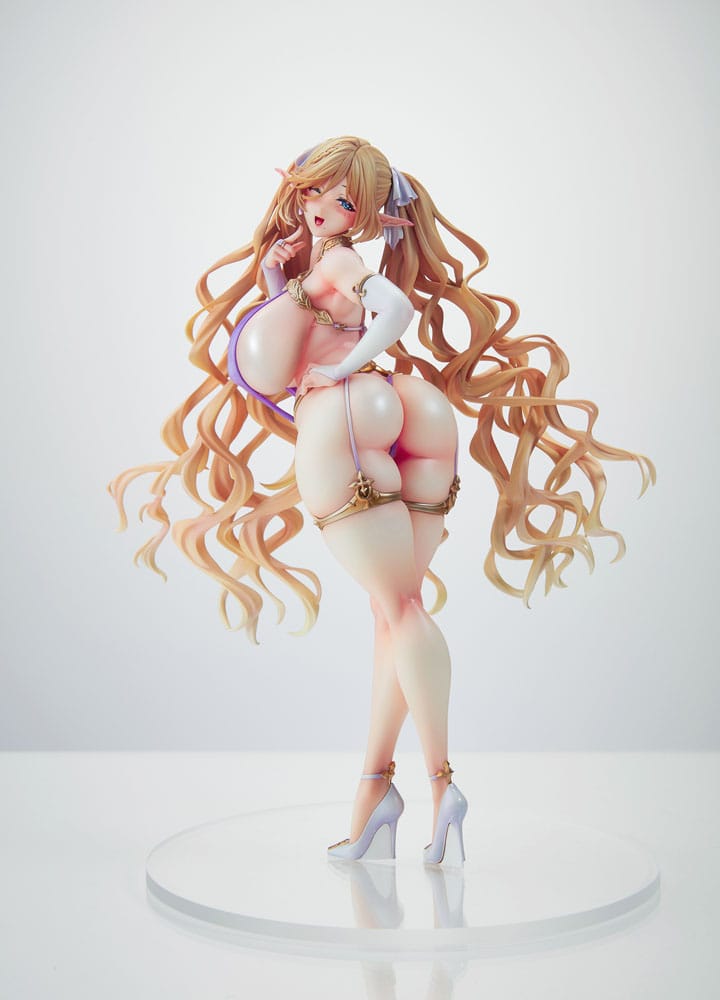 Original Character Elf Village Series PVC Statue 1/6 14th Villager Mama Tiana Ritual Bathing Suit Ver. Antenna Shop LIMITED Ver. 26 cm Scalefiguren Yokina