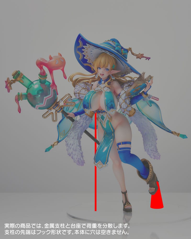 Original Character Elf Village Series PVC Statue 1/6 15th Villager Milklinde Antenna 25 cm Scalefiguren Yokina