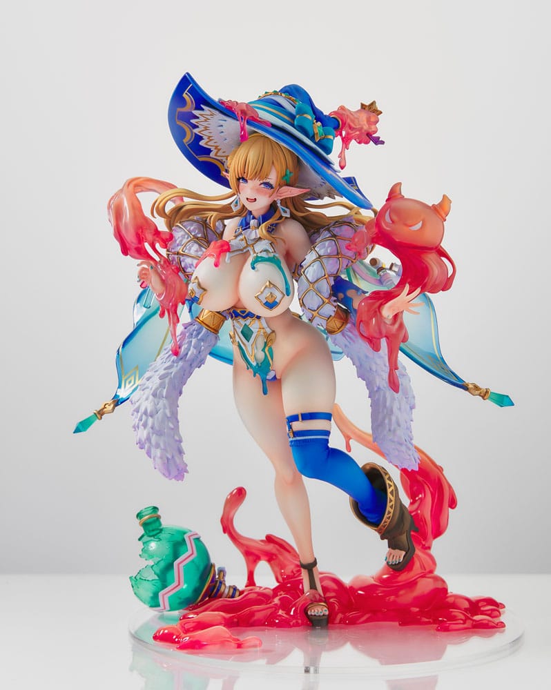 Original Character Elf Village Series PVC Statue 1/6 15th Villager Milklinde Antenna Shop Limited Ver. 25 cm Scalefiguren Yokina