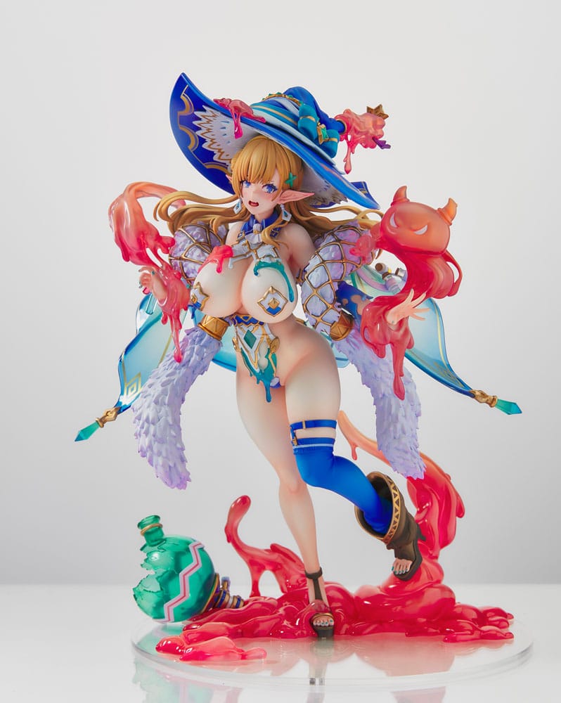 Original Character Elf Village Series PVC Statue 1/6 15th Villager Milklinde Antenna Shop Limited Ver. 25 cm Scalefiguren Yokina