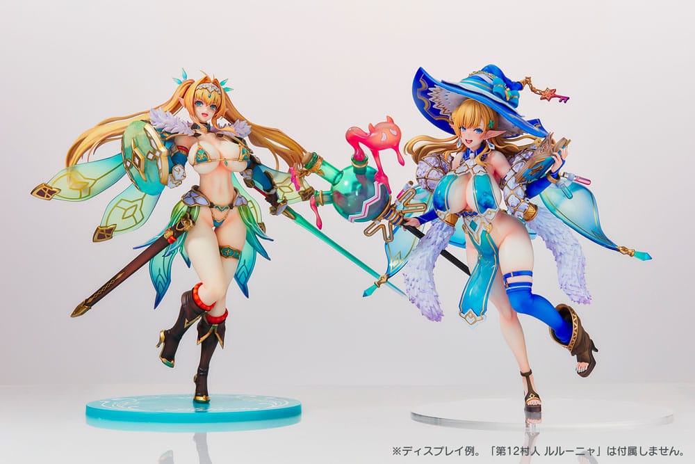 Original Character Elf Village Series PVC Statue 1/6 15th Villager Milklinde Antenna Shop Limited Ver. 25 cm Scalefiguren Yokina