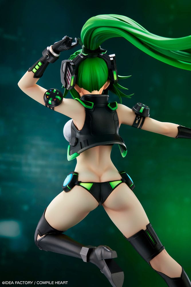 New Dimension Game Neptunia VII PVC Statue 1/7 Next Green Limited Edition 38 cm Scalefiguren Yokina