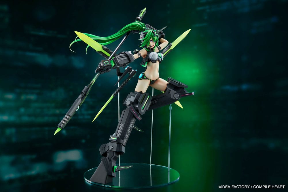 New Dimension Game Neptunia VII PVC Statue 1/7 Next Green Limited Edition 38 cm Scalefiguren Yokina