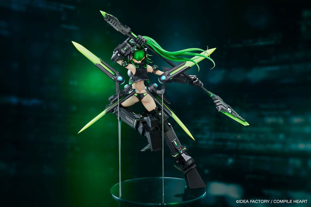 New Dimension Game Neptunia VII PVC Statue 1/7 Next Green Limited Edition 38 cm Scalefiguren Yokina