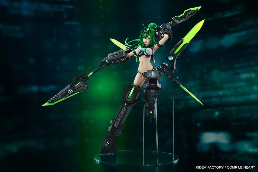 New Dimension Game Neptunia VII PVC Statue 1/7 Next Green Limited Edition 38 cm Scalefiguren Yokina