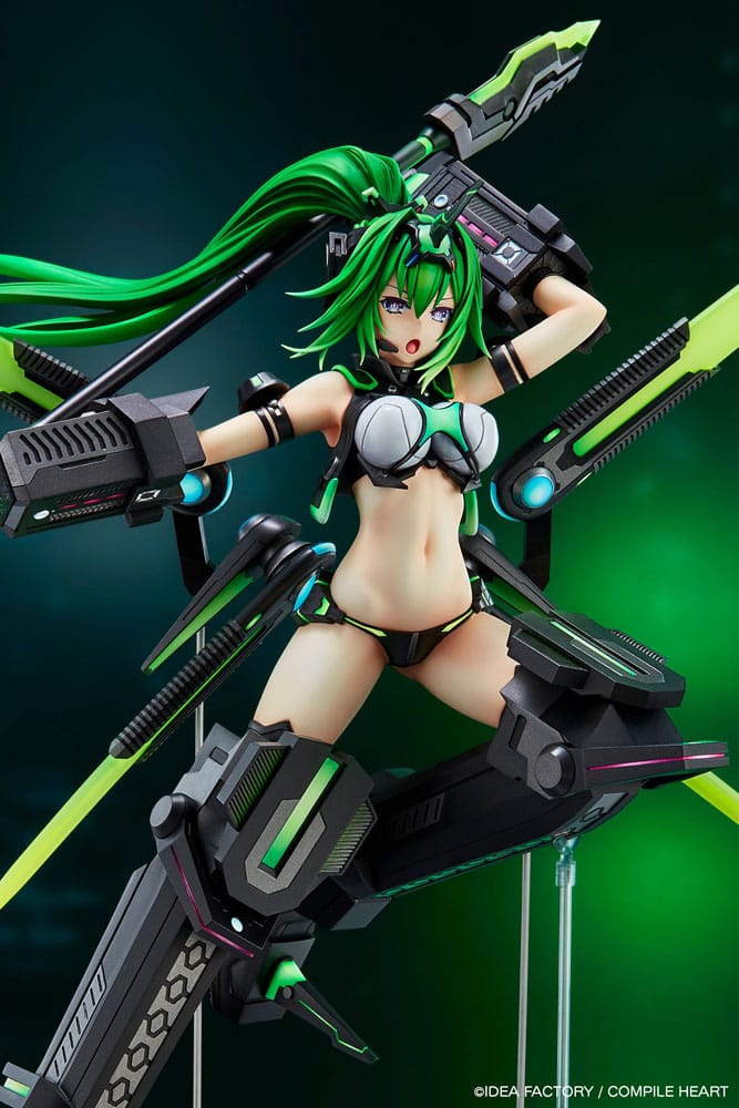 New Dimension Game Neptunia VII PVC Statue 1/7 Next Green Limited Edition 38 cm Scalefiguren Yokina