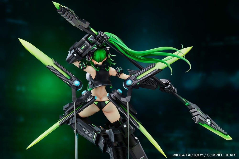 New Dimension Game Neptunia VII PVC Statue 1/7 Next Green Limited Edition 38 cm Scalefiguren Yokina
