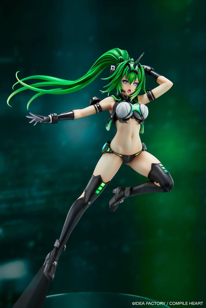 New Dimension Game Neptunia VII PVC Statue 1/7 Next Green Limited Edition 38 cm Scalefiguren Yokina