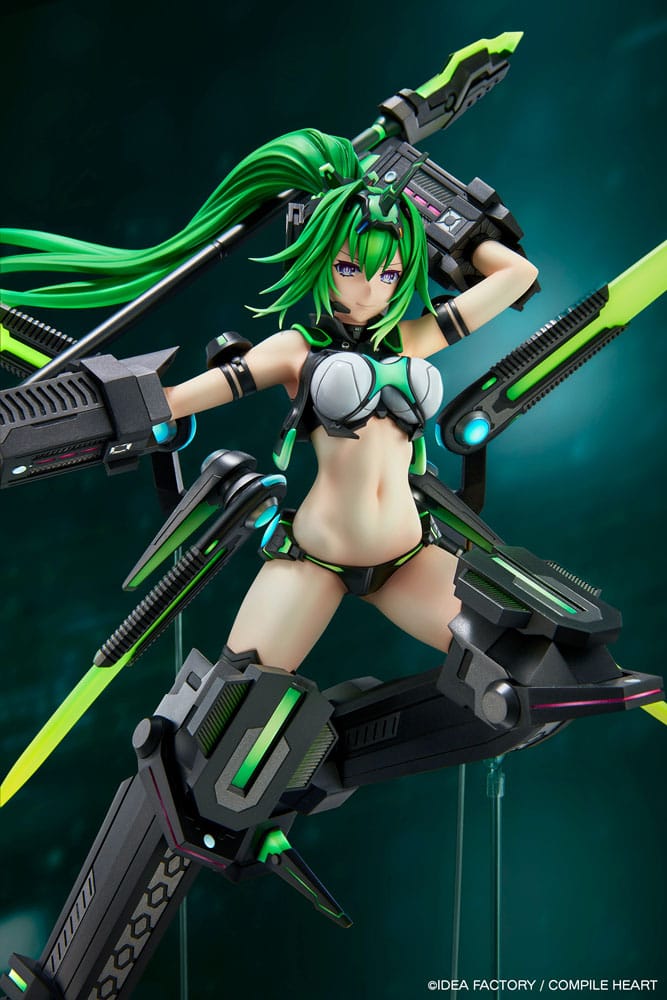 New Dimension Game Neptunia VII PVC Statue 1/7 Next Green Limited Edition 38 cm Scalefiguren Yokina