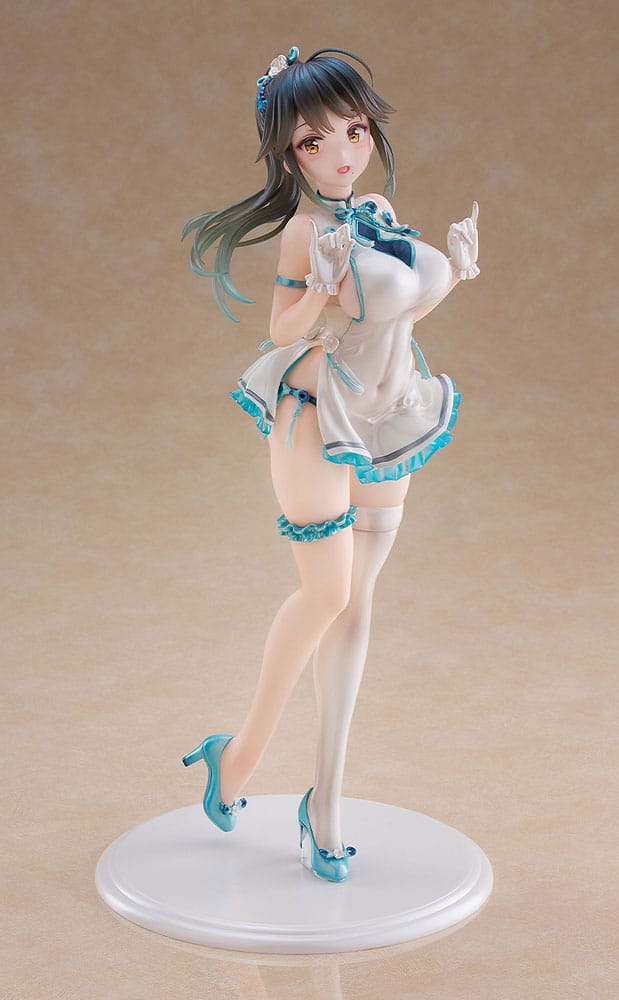 Avian Romance Pink Label 5 PVC Statue 1/6 Ponytail Girl: Qipao 29 cm Scalefiguren Yokina