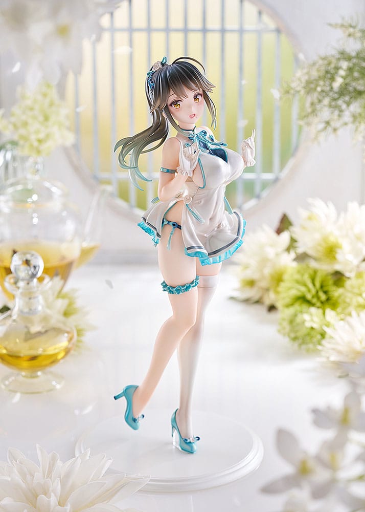 Avian Romance Pink Label 5 PVC Statue 1/6 Ponytail Girl: Qipao 29 cm Scalefiguren Yokina