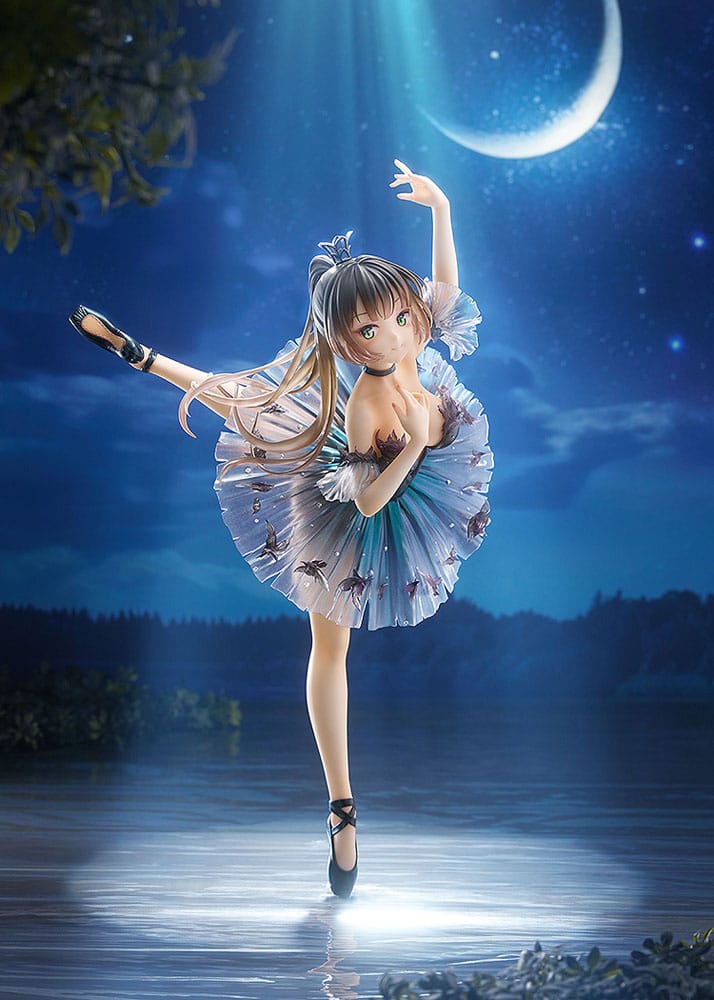 Avian Romance Pink Label 5 PVC Statue 1/6 Black Swan Girl 30 cm Scalefiguren Yokina