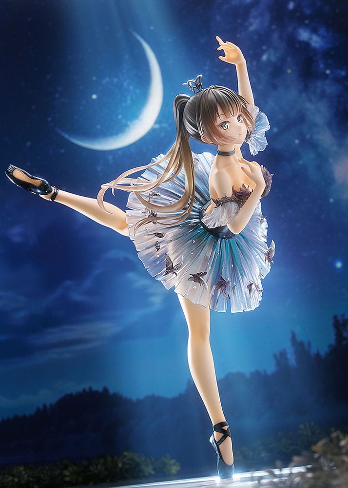 Avian Romance Pink Label 5 PVC Statue 1/6 Black Swan Girl 30 cm Scalefiguren Yokina