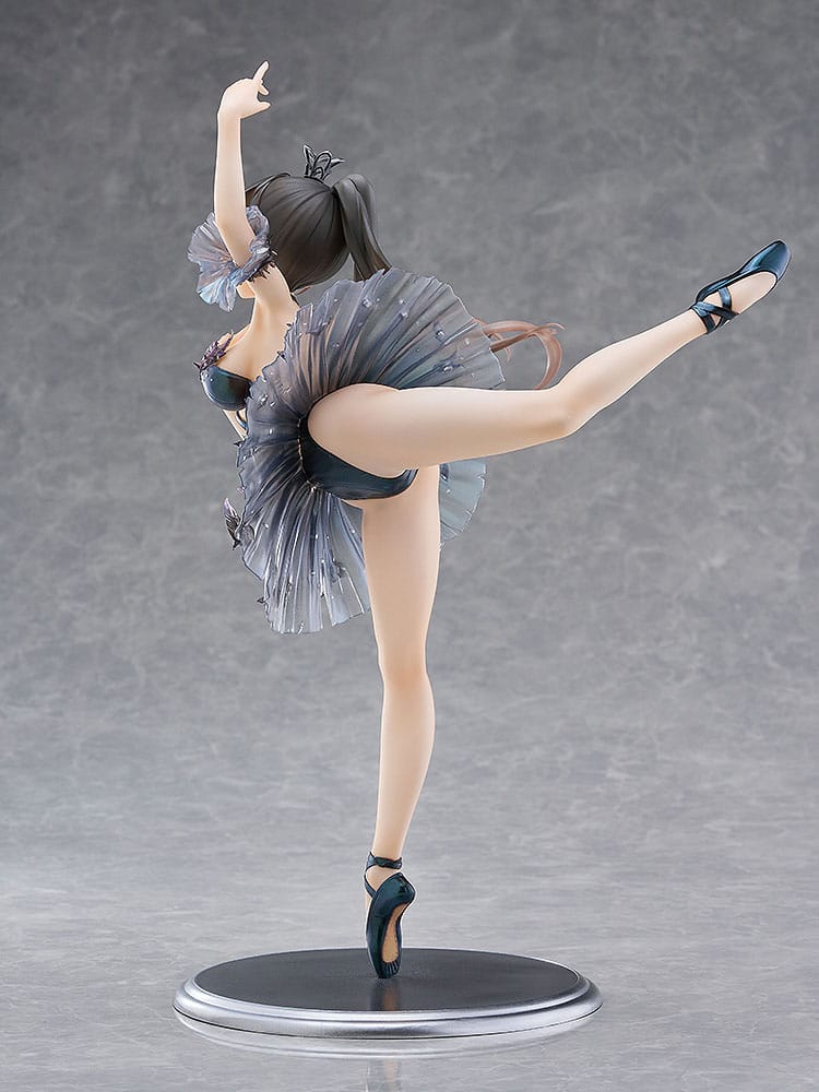 Avian Romance Pink Label 5 PVC Statue 1/6 Black Swan Girl 30 cm Scalefiguren Yokina