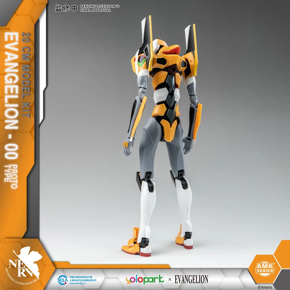 Neon Genesis Evangelion AMK Series Plastic Model Kit Eva-00 20 cm Figmas Yokina