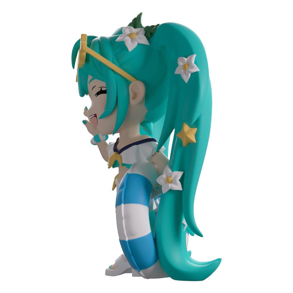 Hatsune Miku Vinyl Figur Summer Style Miku 12 cm Prizefiguren Yokina