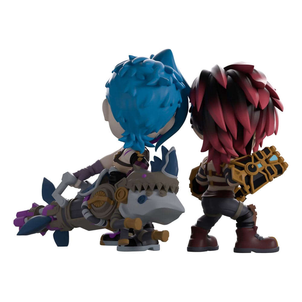 League of Legends: Arcane Vinyl Figuren 2er-Pack Vi & Jinx 11 cm Prizefiguren Yokina