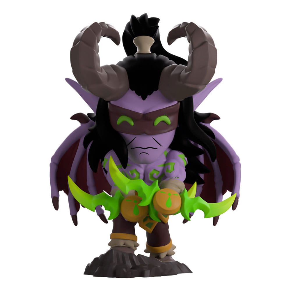 World of Warcraft Vinyl Figur Illidan Stormrage 13 cm Prizefiguren Yokina