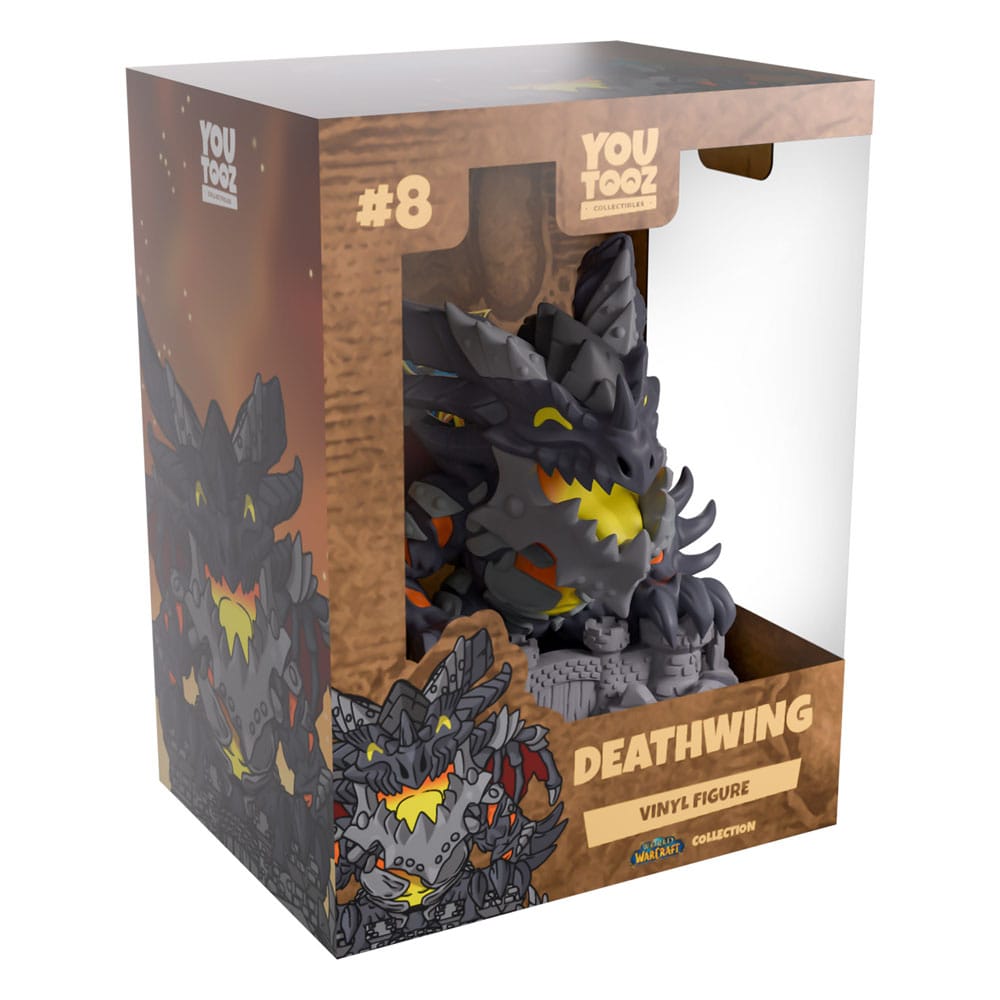 World of Warcraft Vinyl Figur Deathwing 10 cm Prizefiguren Yokina