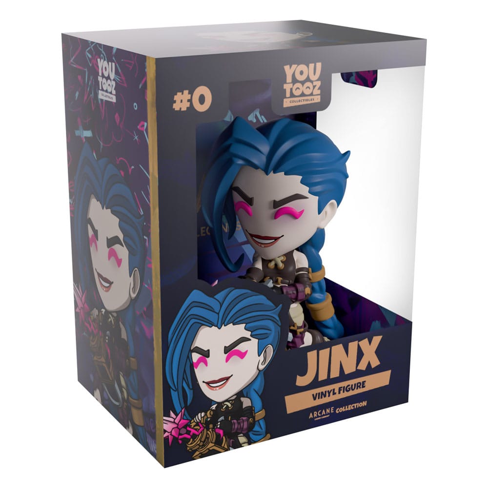 Arcane Vinyl Figur Jinx 11 cm Prizefiguren Yokina