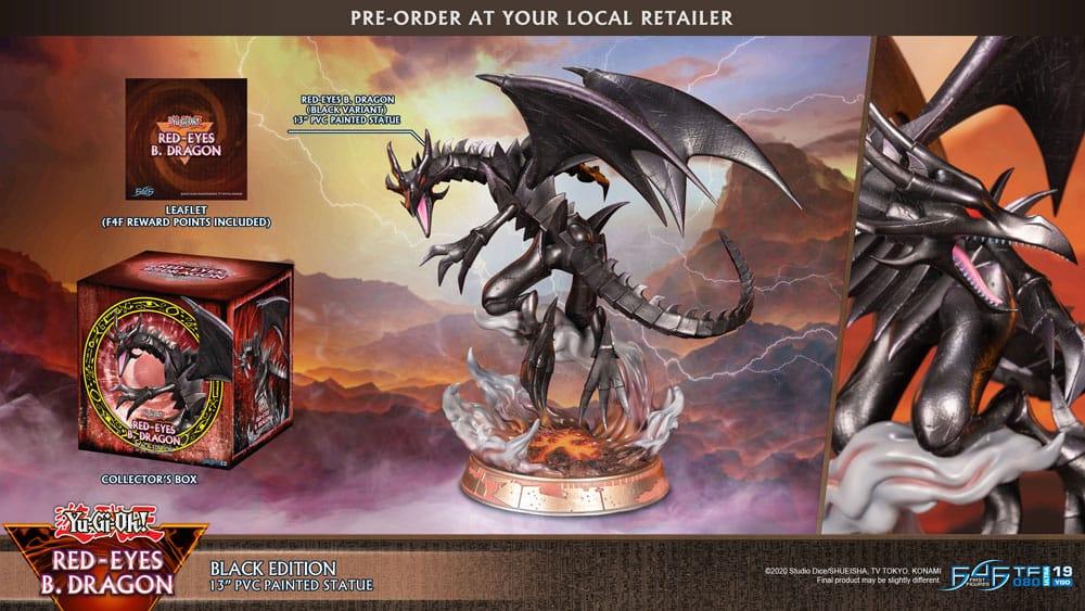 Yu-Gi-Oh! PVC Statue Red-Eyes B. Dragon 33 cm -  - Yokina